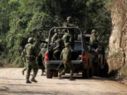 La zona de Jucutacato es vigilada por militares para evitar situaciones de violencia. ARCHIVO /