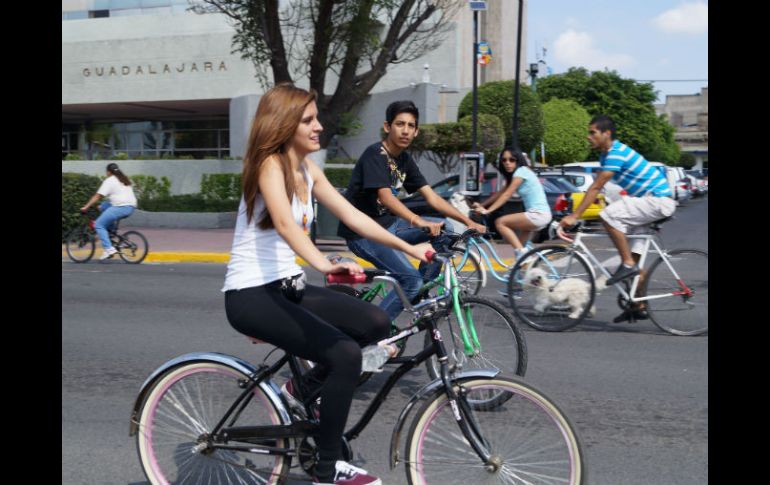 La Vía RecreActiva, con 10 años de vida, supone un ejemplo internacional. ARCHIVO /