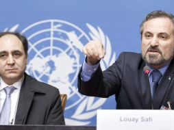 La opositora Coalición Nacional Siria, respaldada por Occidente; dice que Assad ha perdido legitimidad. EFE /