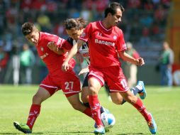 Con estos resultados, el Monterrey pone en riesgo a su entrenador José Guadalupe Cruz. AFP /