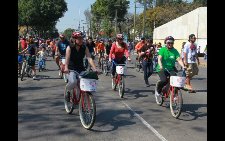 El recorrido partió del Parque Metropolitano y terminó en el Centro Cultural El Refugio.  /