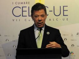 Santos anunció en noviembre pasado su intención de ser reelegido. ARCHIVO /