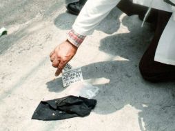 Varios casquillos de arma larga fueron asegurados por peritos del estado. ARCHIVO /