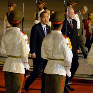 Ban Ki-moon y Nicolás Maduro llegan a Cuba para cumbre de Celac