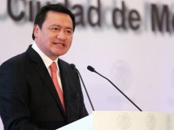 Osorio Chong afirma que el Gobierno Federal ha permitido debilitar la presencia del crimen organizado en la entidad. SUN /