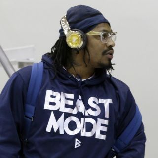 Marshawn Lynch abandona el 'Media Day'