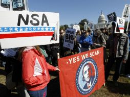 Ciudadanos estadounidenses ya se han manifestado contra el espionaje de la NSA. ARCHIVO /