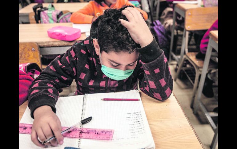 La Secretaría de Educación Jalisco reforzó las medidas de seguridad en escuelas y proporcionará gel antibacterial a sus planteles.  /
