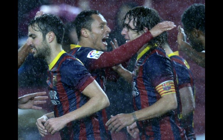 Los culés dan un paso más rumbo al título en esta competencia. AFP /