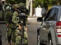 El ejército realizó un operativo en Zapopan.  /