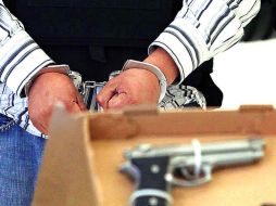 Los detenidos portaban armas al momento de su detención. ARCHIVO /