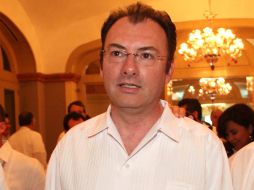 Luis Videgaray señala que sólo con la aprobación de las leyes secundarias bajarán los precios del gas y la luz. SUN /