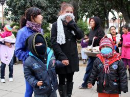 La Conagua reiteró a la población la recomendación de abrigarse y extremar precauciones. ARCHIVO /