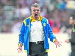 Ricardo Ferretti ha asegurado que no siente su trabajo peligrar, pero en la semana recibió la visita de los directivos de Tigres. MEXSPORT /
