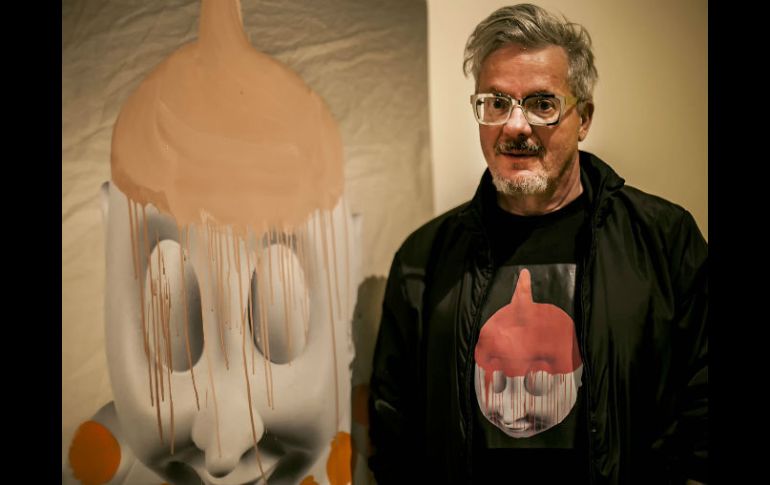 El arte de Mark Mothersbaugh también abarca la música, disciplina donde alcanzó la fama en los ochentas con el grupo Devo.  /