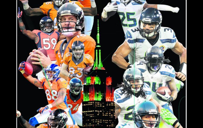 El Super Bowl XLVIII enfrenta a la mejor lanza contra el mejor escudo.  /