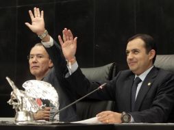 'Pacto por México nos brindó un método para llegar a acuerdos' afirma Gutiérrez de la Garza. ARCHIVO /