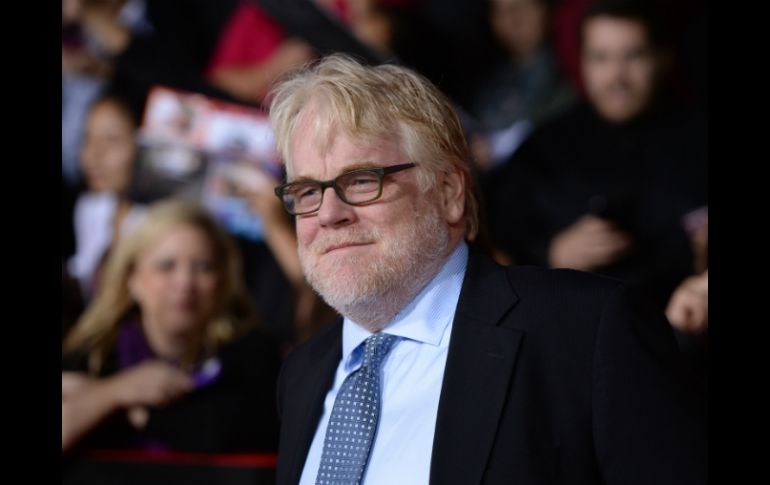 Philip Seymour Hoffman, durante la premier de 'Los juegos del hambre: En llamas', en California. ARCHIVO /