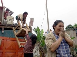 A causa de las lluvias e inundaciones, 6 mil 350 personas resultaron afectadas, mientras que 560 viviendas quedaron destruidas. ARCHIVO /