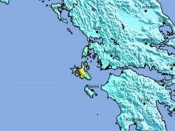 Mientras Grecia registra una intensidad de 5.9, en EU afirman que se trató de un movimiento de 6.1 grados. EFE /