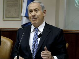 El primer ministro de Israel Benjamin Netanyahu durante una reunión en Jerusalen. AP /