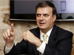 Marcelo Ebrard, renunció a su cargo el 9 de diciembre pasado. ARCHIVO /