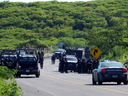 Cerca de dos mil elementos de la Marina, el Ejército, Policía Federal y Estatal se distribuyen en toda la frontera guerrerense. ARCHIVO /