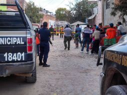 En el sitio se encontró un casquillo de bala del calibre 9 milímetros.  /
