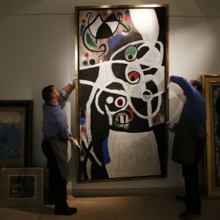 Christies cancela la venta obras de Miró en Londres