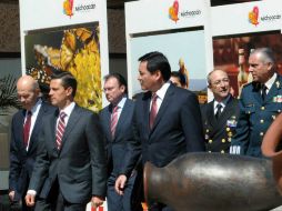 Peña Nieto anuncia que el Gobierno Federal apoyará a Michoacán ''hasta que sea necesario''. ESPECIAL /