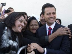 El Presidente Peña Nieto visitó Querétaro para celebrar los 97 años de la promulgación de la Constitución de 1917. SUN /