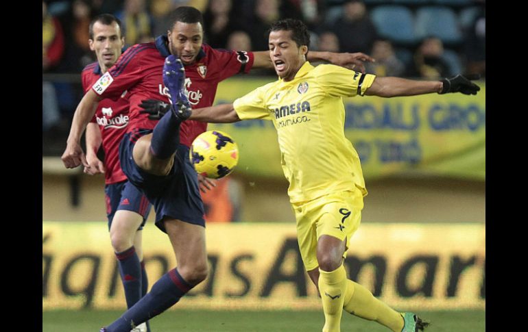 El delantero atraviesa un gran momento con el Submarino Amarillo. EFE /