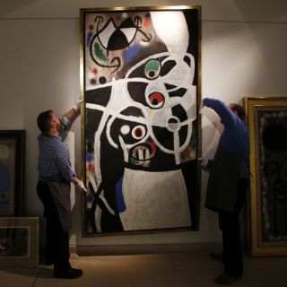 Obras de Miró abren debate sobre patrimonio nacional en Portugal