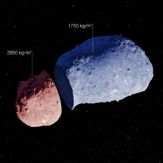 Determinan estructura interna de un asteroide
