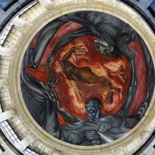 Restaurarán murales de José Clemente Orozco