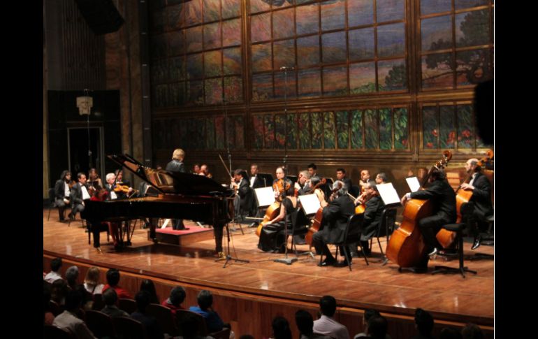 El proyecto inició con las transmisiones en vivo del concierto que ofreció la pianista Daniela Liebman en Bellas Artes. ARCHIVO /