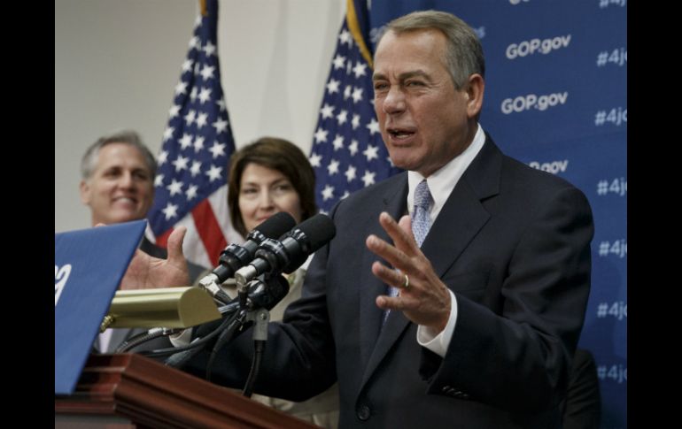 John Boehner reconoce que no se ha conseguido una postura común después de varios días de conversaciones internas. ARCHIVO /