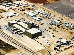 La planta es el único depósito subterráneo profundo de desechos nucleares. AP /