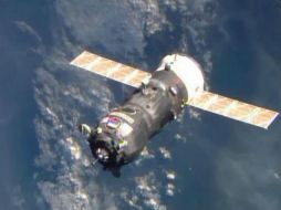 La nave automática carga casi 2.4 toneladas de carga a la plataforma orbital tripulada. Foto: @ISS. ESPECIAL /