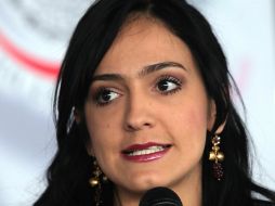 Iris Vianey Mendoza señala que su licencia es para ser investigada sin fuero. SUN /