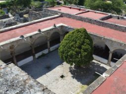 El ex Convento de la Purificación de Santa María Tepapayeca, fue erigido en 1550 en Puebla. ESPECIAL /