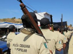 Las autodefensas no abordan aún el tema de la conformación de la policía rural. ARCHIVO /