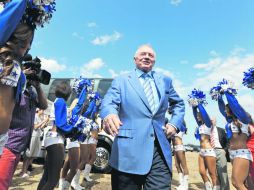Jerry Jones, dueño de los Vaqueros, tiene interés en el texano Jonathan Manziel, en quien ve el futuro de la franquicia más acaudalada. AP /