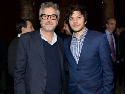 Cuarón (i) es uno de los favoritos para llevarse la tan preciada estatuilla. AP /