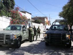 La detención fue en coordinación con instituciones castrenses. ARCHIVO /