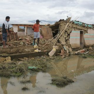 Suben casi a 47mil familias damnificadas por lluvias en Bolivia