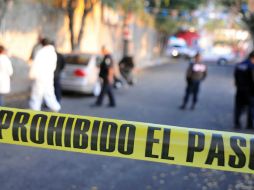 Al lugar arribaron policías preventivos de distintas corporaciones quienes resguardaron el lugar. ARCHIVO /