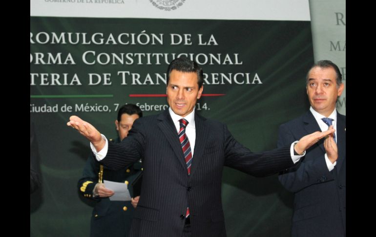 Califican la medida de Peña Nieto como: 'es un gran avance en la consolidación de la democracia en México'. EFE /