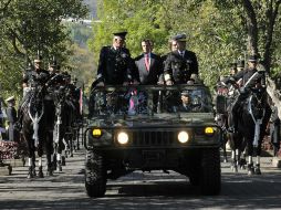 Enrique Peña Nieto estuvo acompañado del gabinete federal en el evento. NTX /