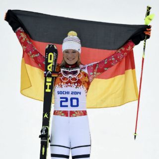 Maria Hoefl-Riesch conquista el oro en esquí alpino